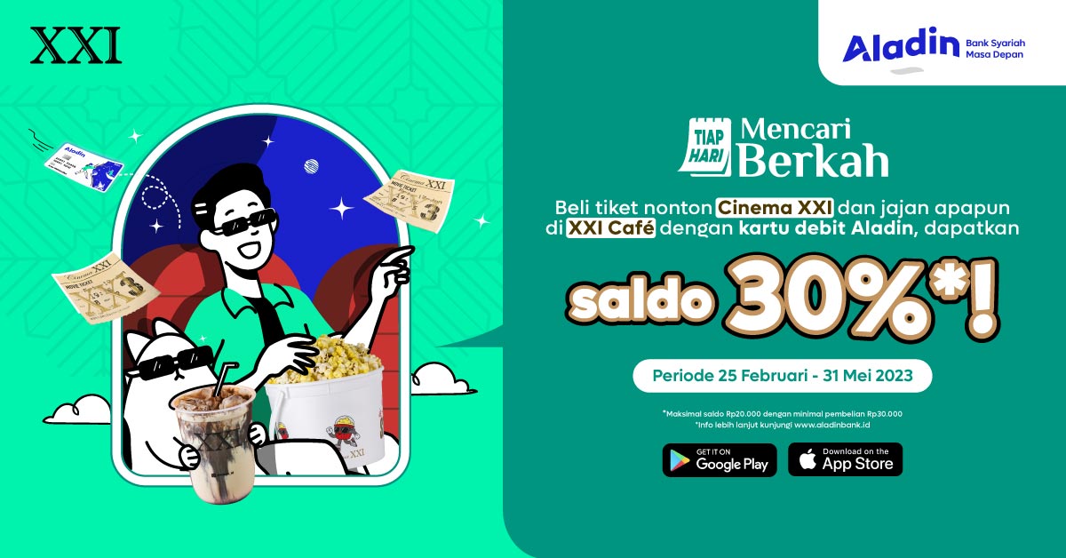 Berkah Nonton & Jajan XXI