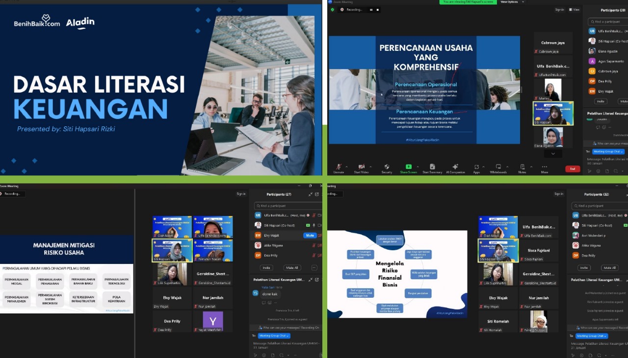 Bank Aladin Syariah dan Yayasan Benih Baik Tingkatkan Literasi Keuangan UMKM untuk Ekonomi Berkelanjutan