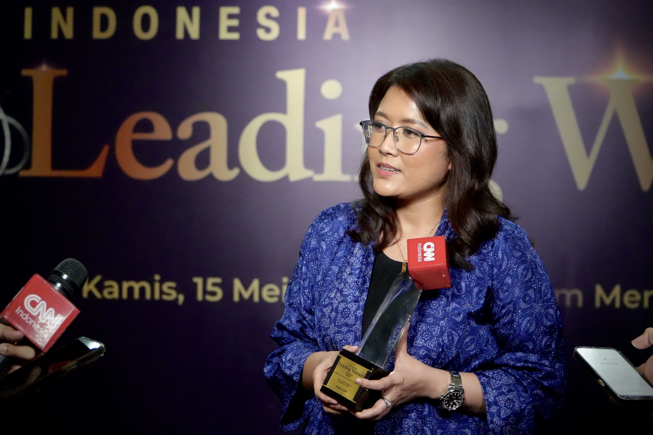 Firdila Sari Raih “Leading Women Awards 2025” dari CNN Indonesia
