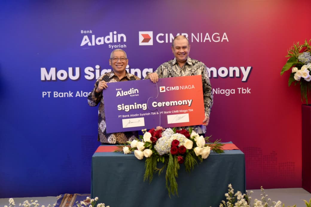 Bank Aladin Syariah dan CIMB Niaga Jalin Sinergi untuk Fasilitas Money Market Line dan Layanan Kustodian