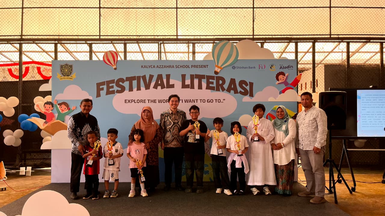 Dukung Pendidikan Karakter, Bank Aladin Syariah Sukseskan Festival Literasi di Kalyca Azzahra School 2025