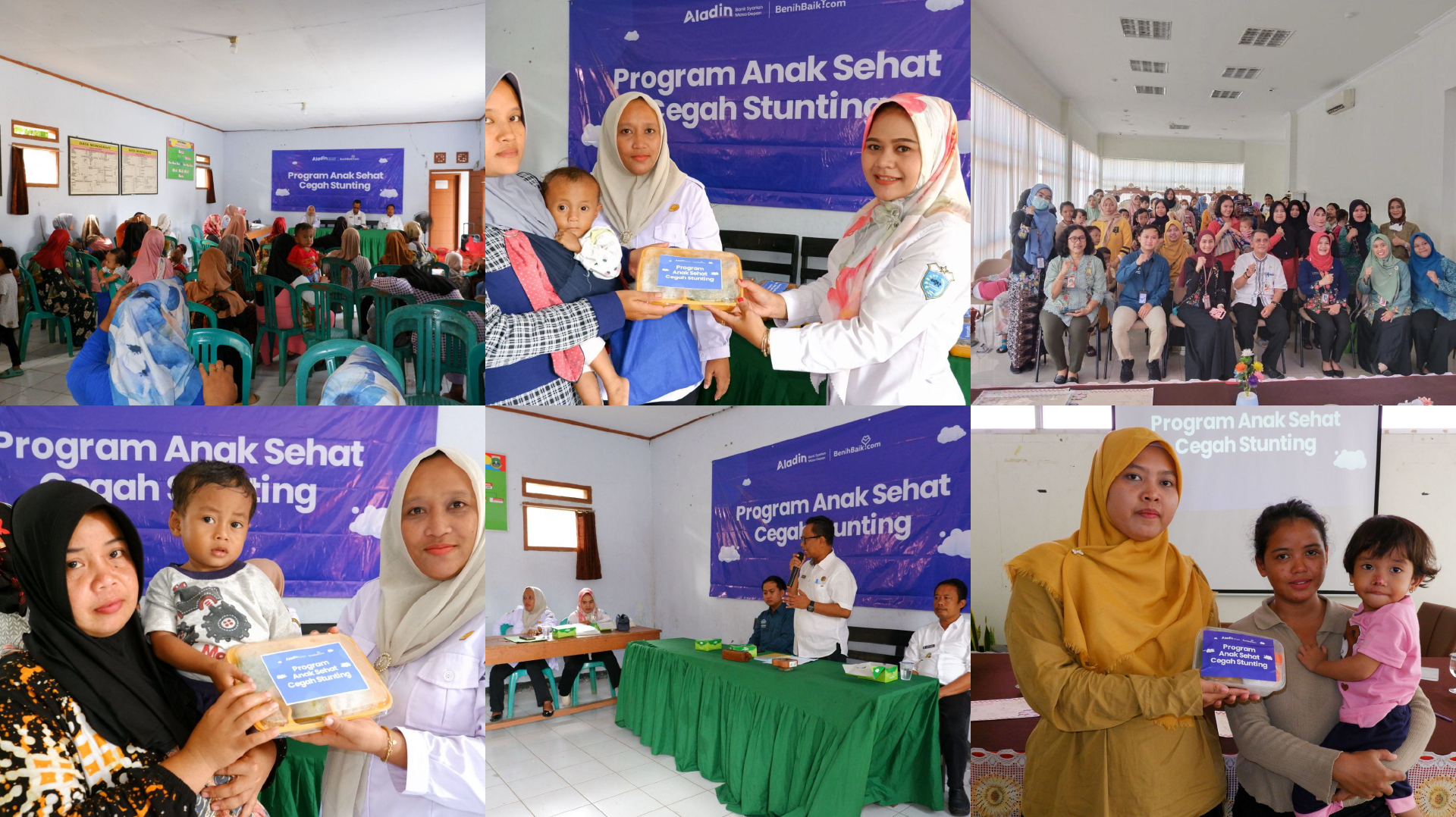 Bank Aladin Syariah dan Yayasan Benih Baik Berkolaborasi dalam Program “Anak Sehat Cegah Stunting” untuk 141 Balita di Indonesia