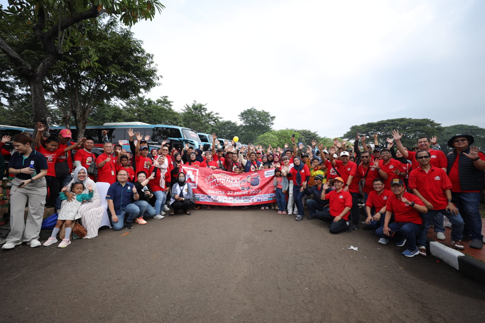 Bank Aladin Syariah dan Alfamidi Berangkatkan 1.200 Pemudik Lewat Program “Serunya Mudik”