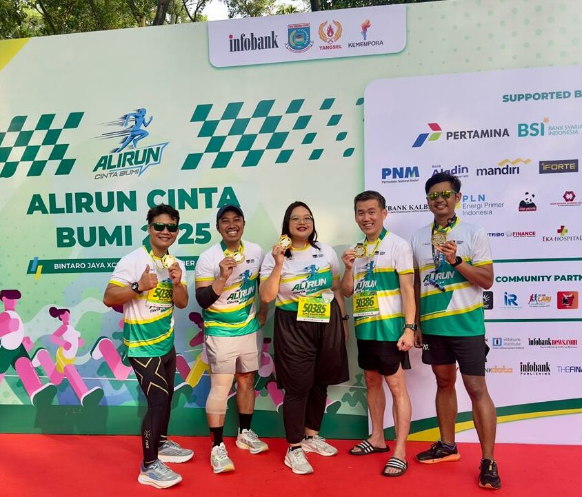 Bank Aladin Syariah Dukung Gaya Hidup Sehat dan Kelestarian Bumi di Ajang AliRun Cinta Bumi 2025