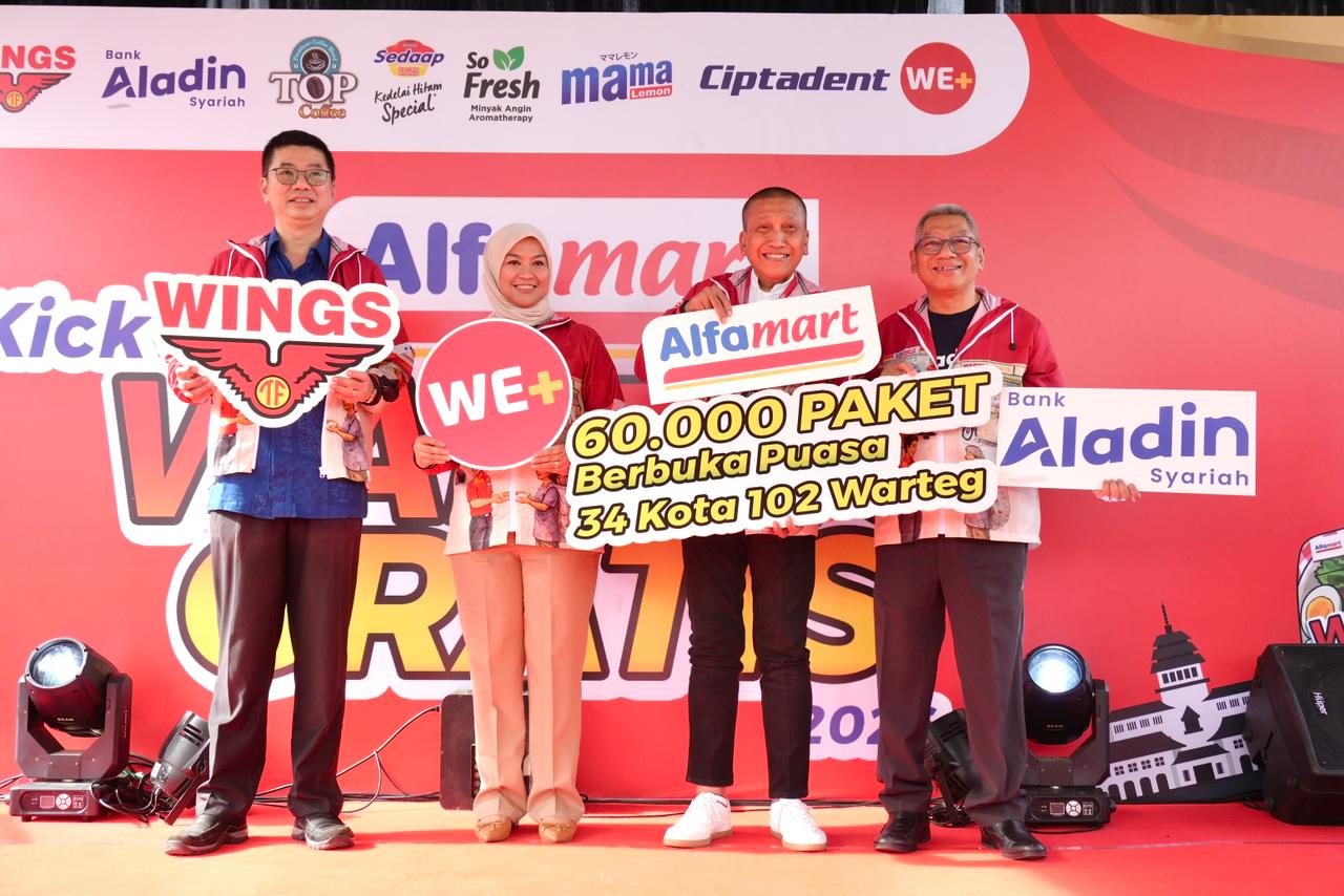 Bank Aladin Syariah Kembali Dukung Program Warteg Gratis Alfamart Ramadan 2026