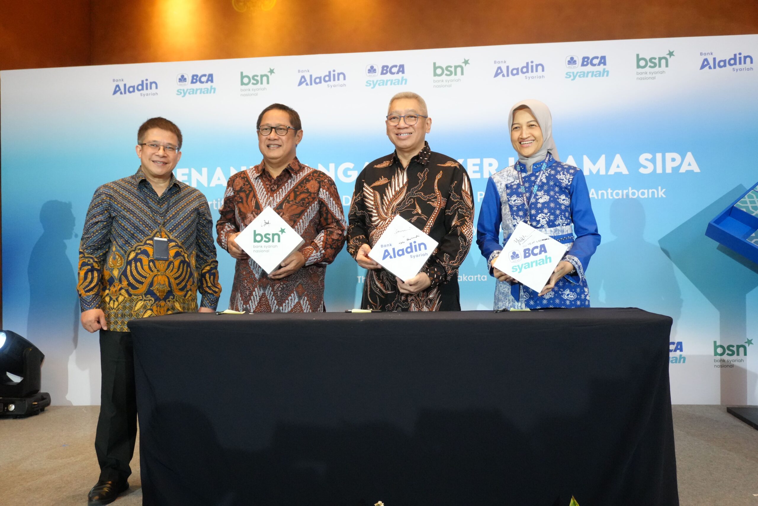Dukung Pendalaman Pasar Uang, Bank Aladin Syariah Jalin Kerja Sama SiPA dengan BSN dan BCA Syariah
