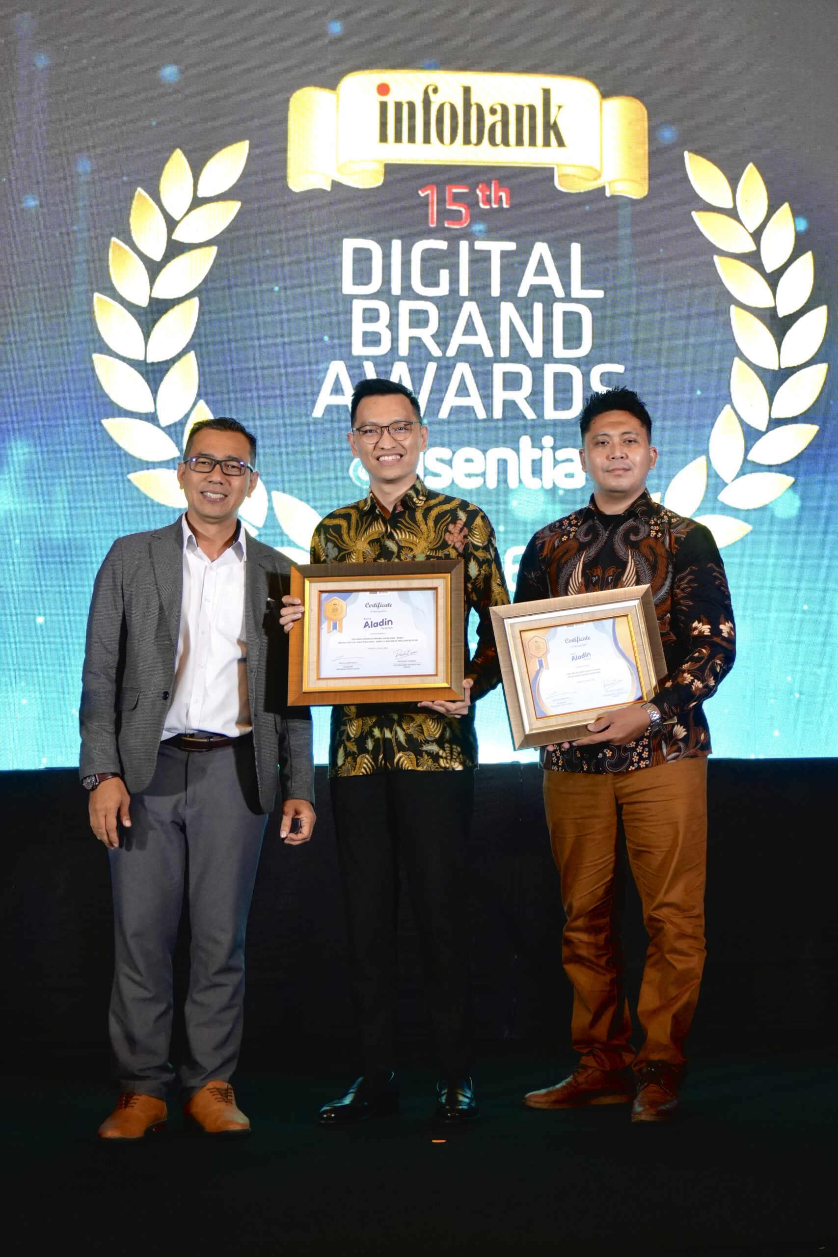 Bank Aladin Syariah Raih Empat Penghargaan di Ajang 15th Infobank-Isentia Digital Brand Appreciation 2026