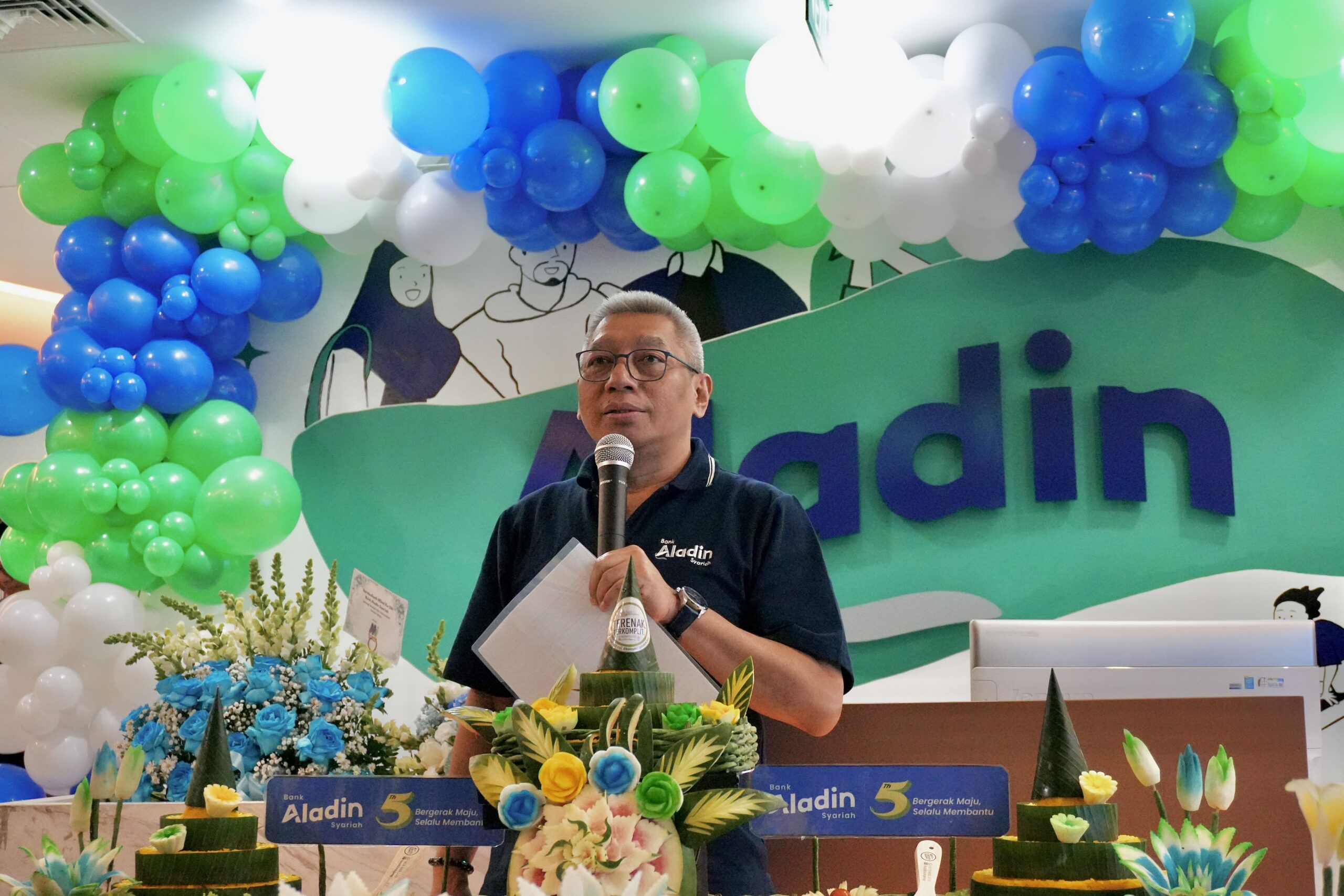 Bank Aladin Syariah Rayakan HUT Ke-5 dengan Semangat “Bergerak Maju, Selalu Membantu”
