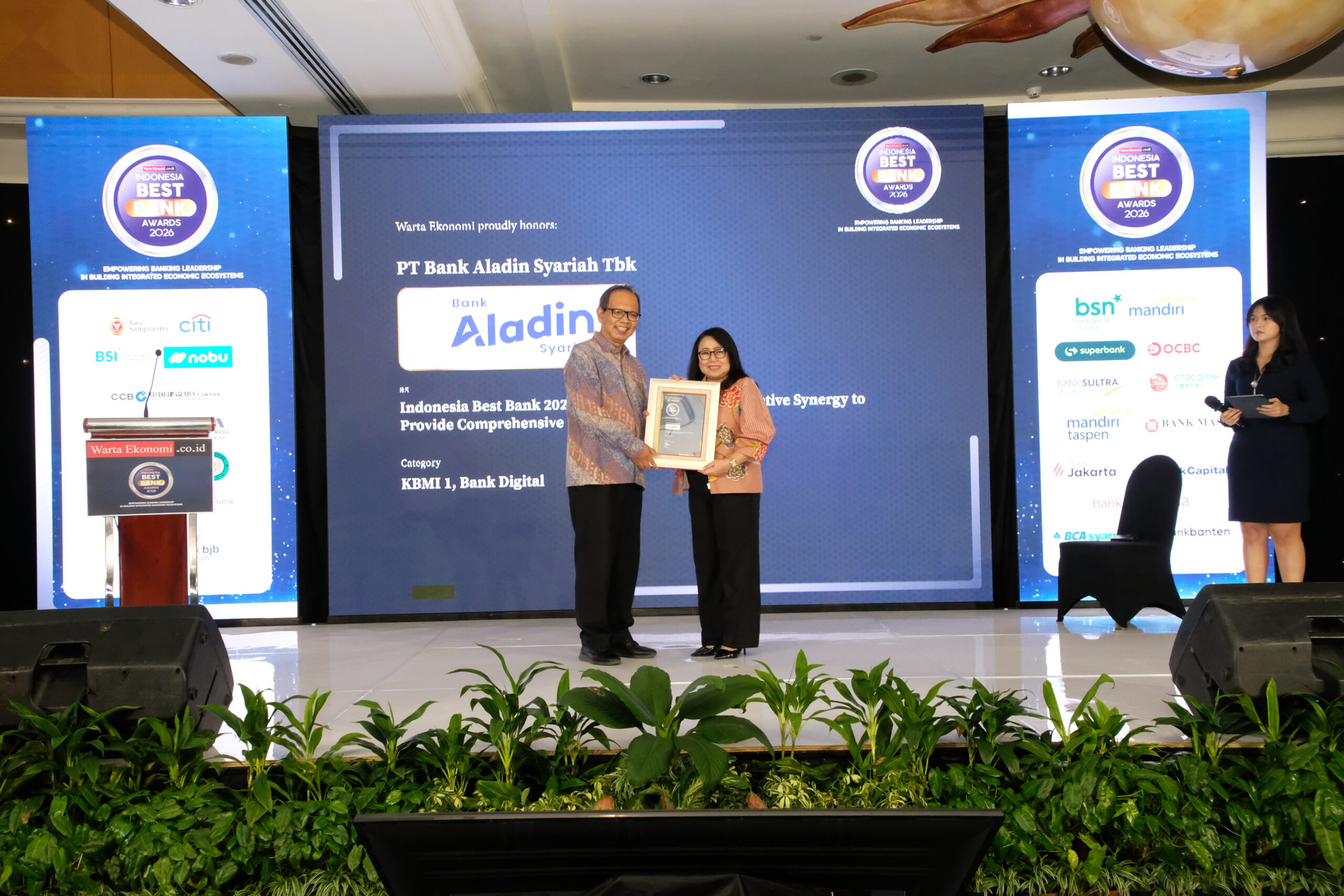 Bank Aladin Syariah Dinobatkan sebagai Indonesia Best Bank 2026 karena Kekuatan Sinergi Solusi Keuangan Terintegrasinya