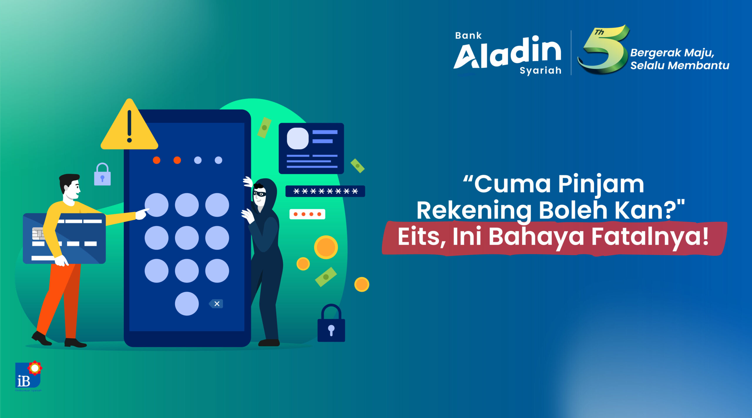 Cuma Pinjam Rekening Boleh Kan?” Eits🖐️, Ini Bahaya Fatalnya!
