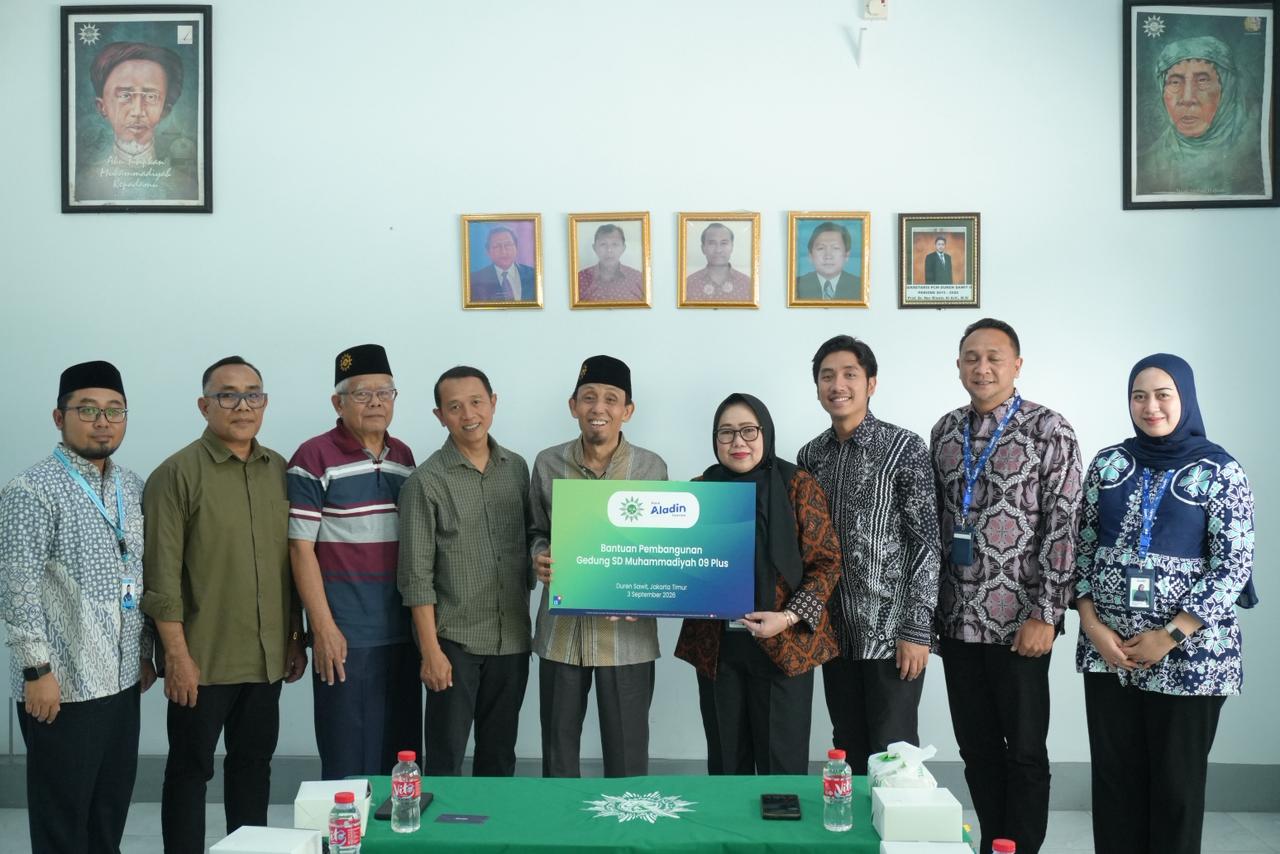 Bank Aladin Syariah Dukung Pembangunan Gedung SD Muhammadiyah 09 Plus sebagai Wujud Komitmen Memperkuat Pendidikan