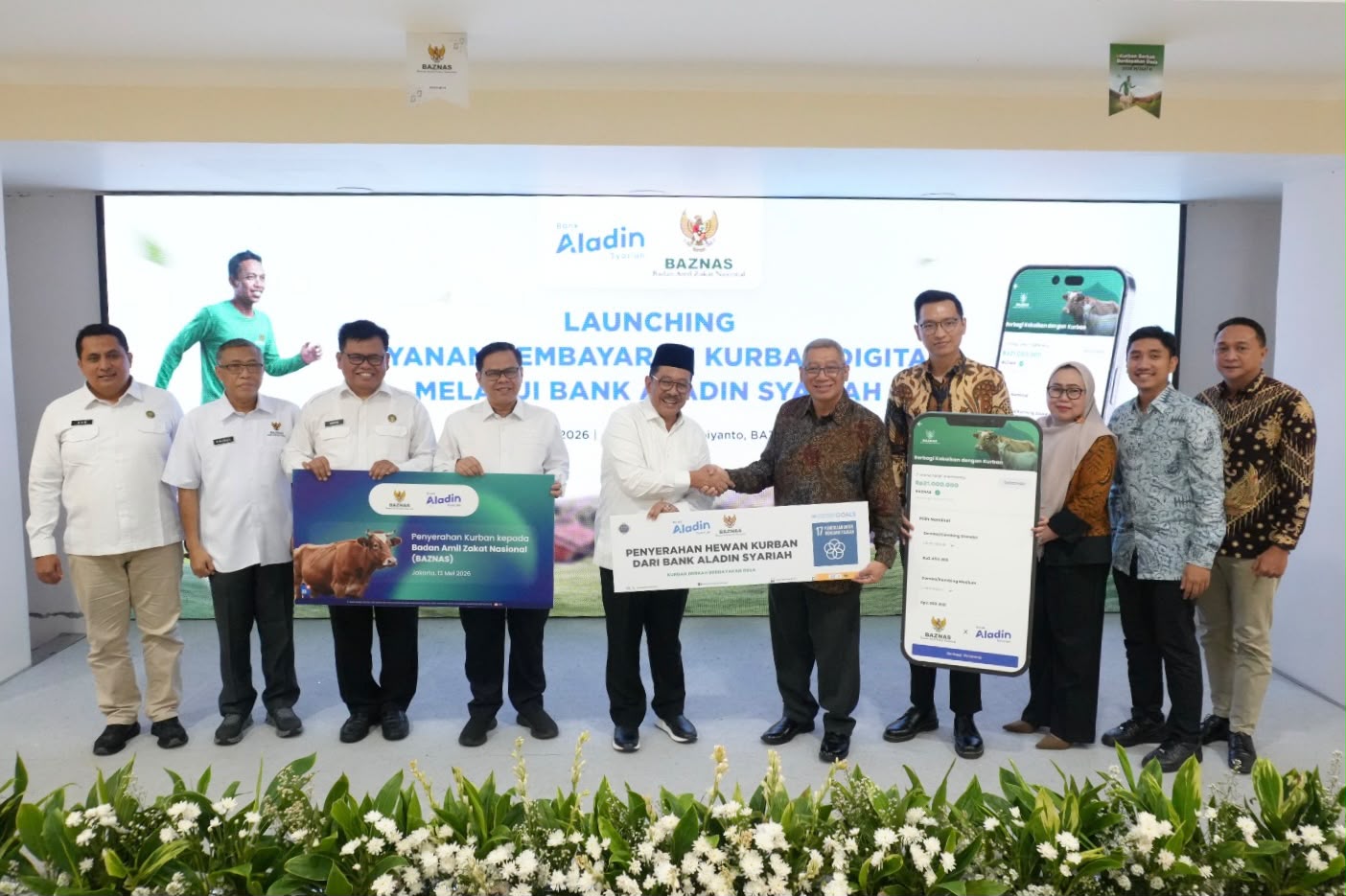 Bank Aladin Syariah Salurkan Hewan Kurban melalui Berbagai Lembaga Strategis pada Idul Adha 1447 H