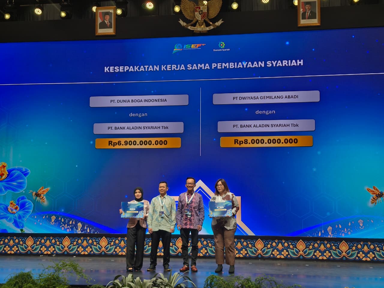Genjot Sektor Riil, Bank Aladin Syariah Salurkan Pembiayaan Rp24,9 Miliar di Business Deal ISEF 2026
